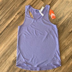 Oiselle flyout tank violet size 8